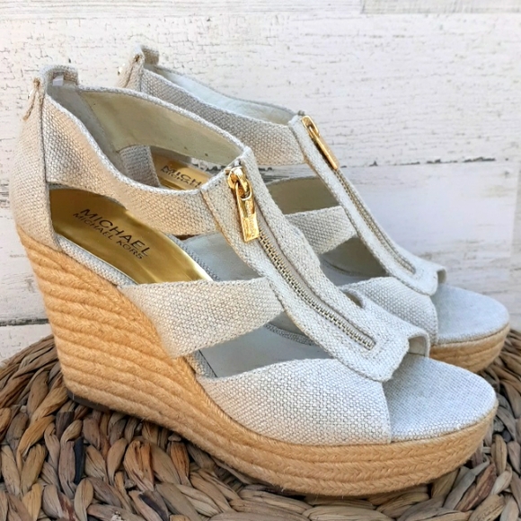 MICHAEL Michael Kors Shoes - NWOT MICHAEL KORS WEDGE SANDALS